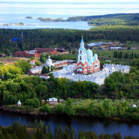 Ладожское озеро. Остров Валаам.