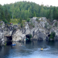 Рускеала. Мраморный каньон.